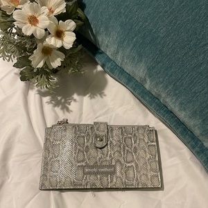 Simply southern compact wallet NWT snakeskin